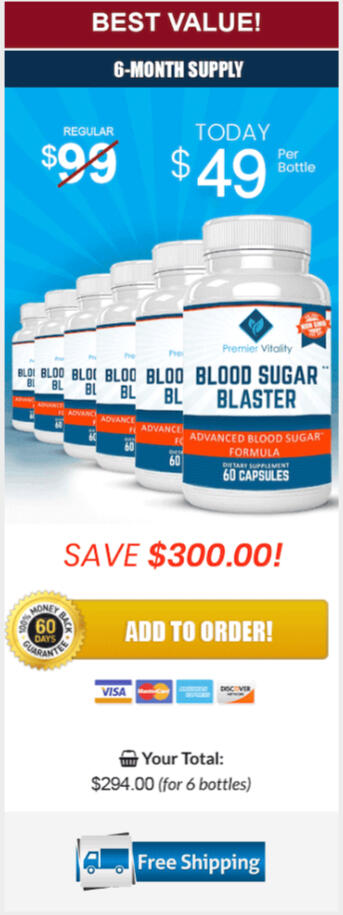 bloodsugarblaster 6 bottle